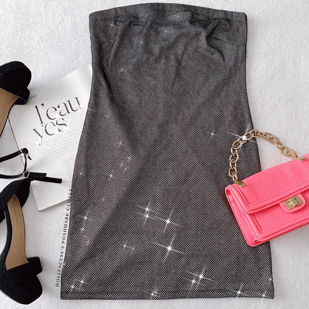 NWT Shimmery Party Tube Dress